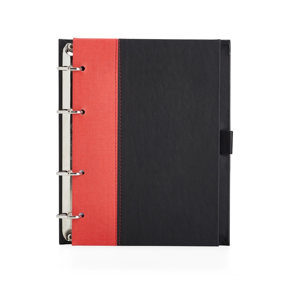 CADERNO FICHÁRIO DE COURO SINTÉTICO - Imagem 4