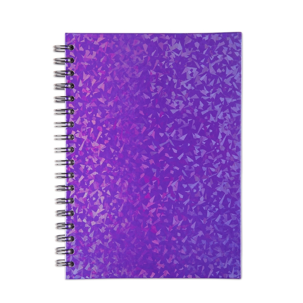 CADERNO HOLOGRÁFICO COM PAUTA - Imagem 3