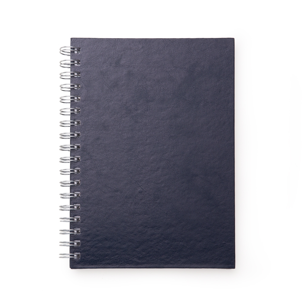 CADERNO C/ CAPA DE COURO SINTÉTICO 17 X 24CM - Imagem 4