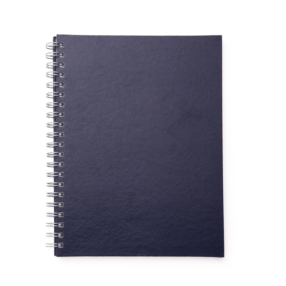 CADERNO C/ CAPA DE COURO SINTÉTICO 21 X 28 CM - Imagem 2