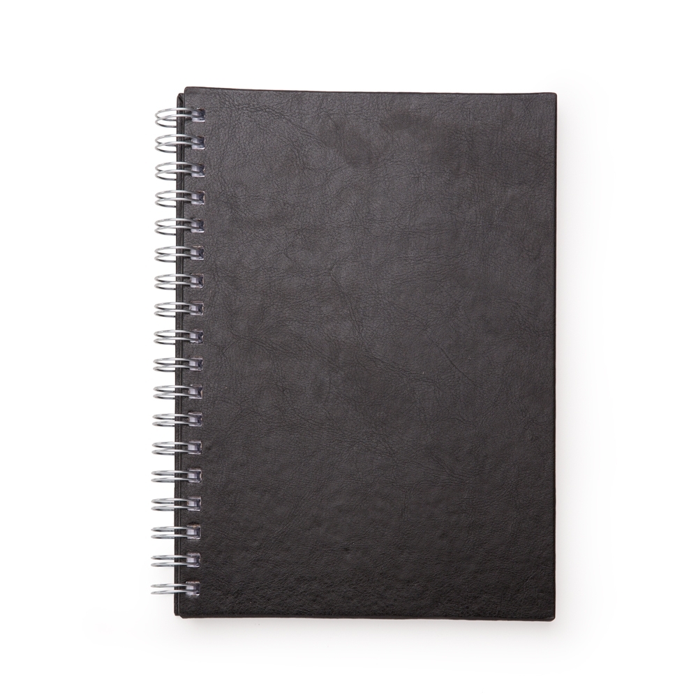 CADERNO C/ CAPA DE COURO SINTÉTICO 17 X 24CM - Imagem 3
