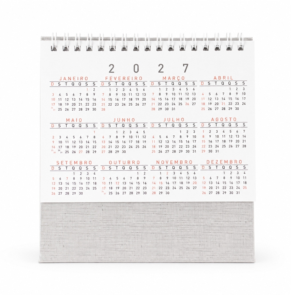 CALENDÁRIO DE MESA 2026 - Imagem 2