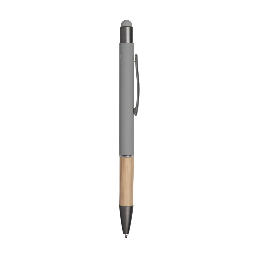 CANETA TOUCH SCREEN ALUMÍNIO E BAMBU - Imagem 5