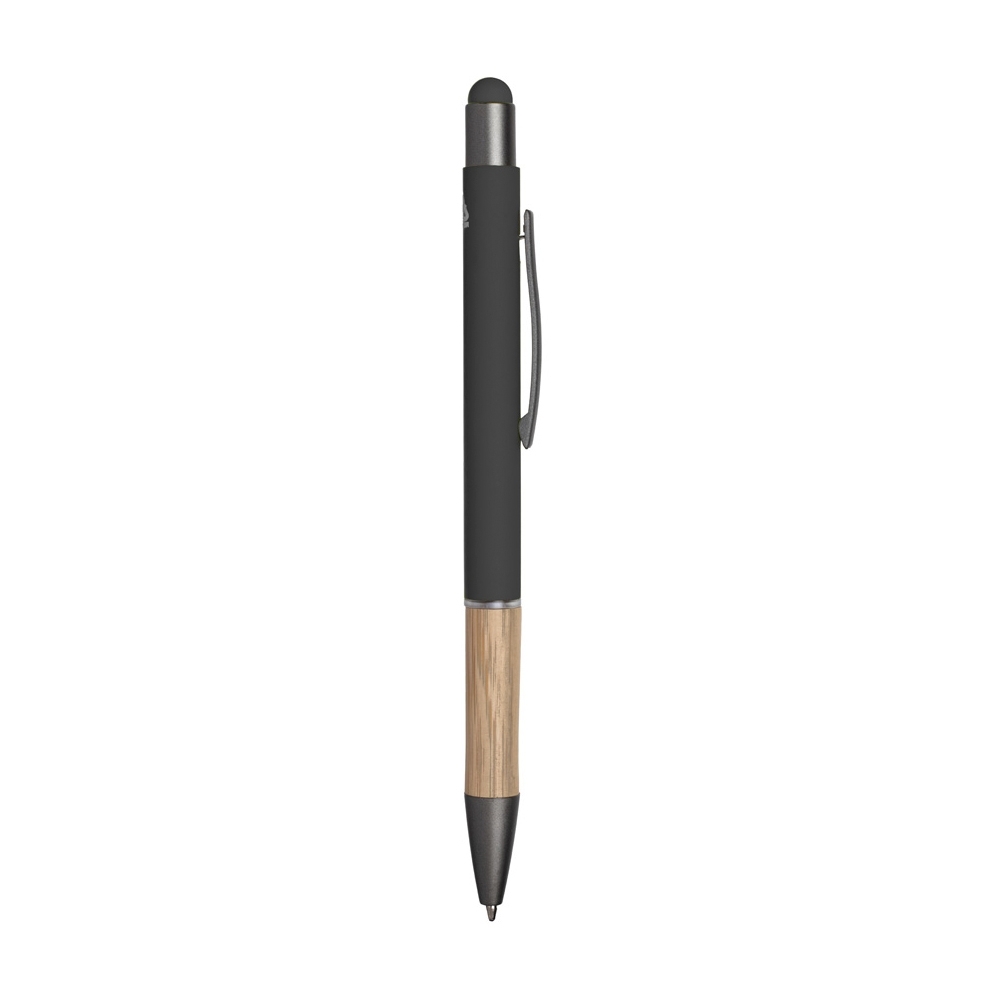 CANETA TOUCH SCREEN ALUMÍNIO E BAMBU - Imagem 7