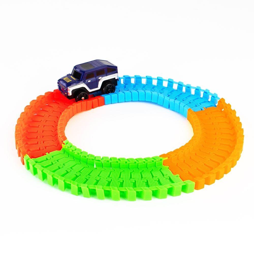 CARRINHO DE BRINQUEDO COM PISTA - Imagem 1