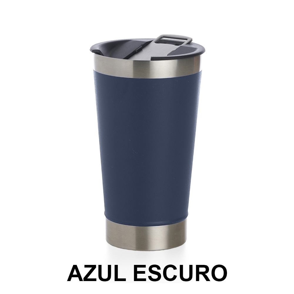 COPO TÉRMICO 500ML *LISO C/ ABRIDOR - Imagem 14