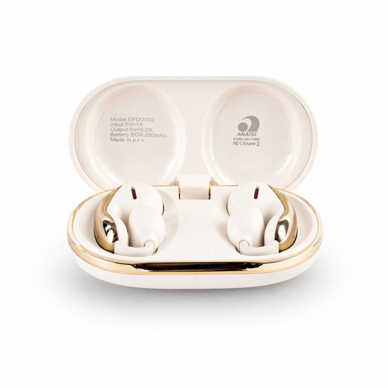 FONE DE OUVIDO BLUETOOTH COM CASE CARREGADOR