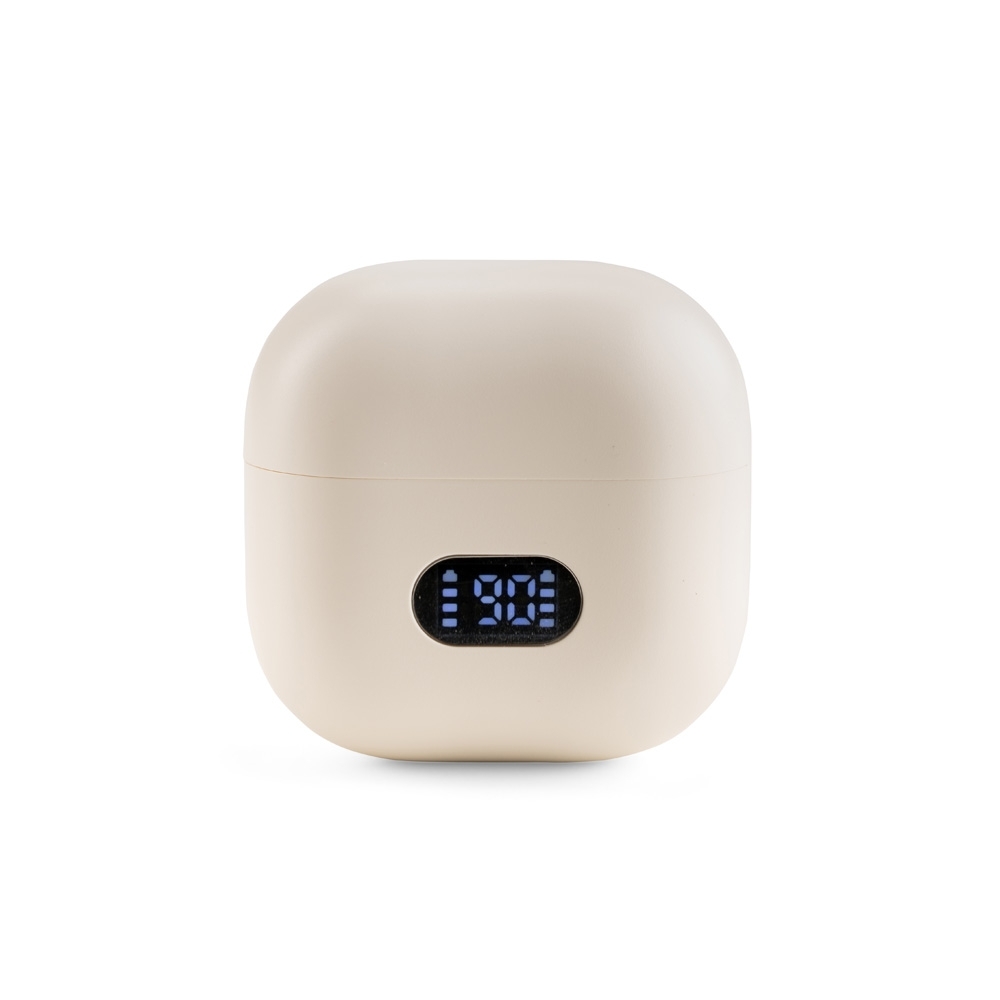 FONE DE OUVIDO BLUETOOTH COM CASE CARREGADOR - Imagem 1