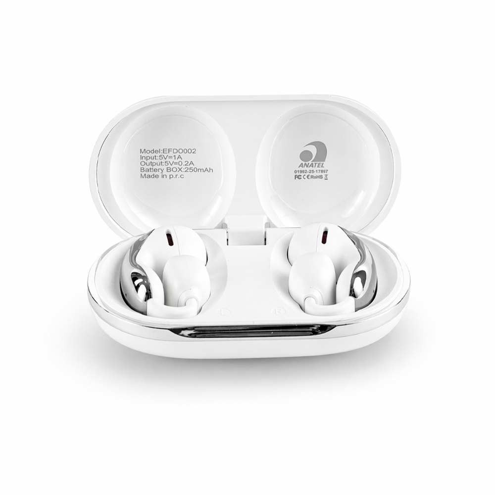 FONE DE OUVIDO BLUETOOTH COM CASE CARREGADOR - Imagem 2