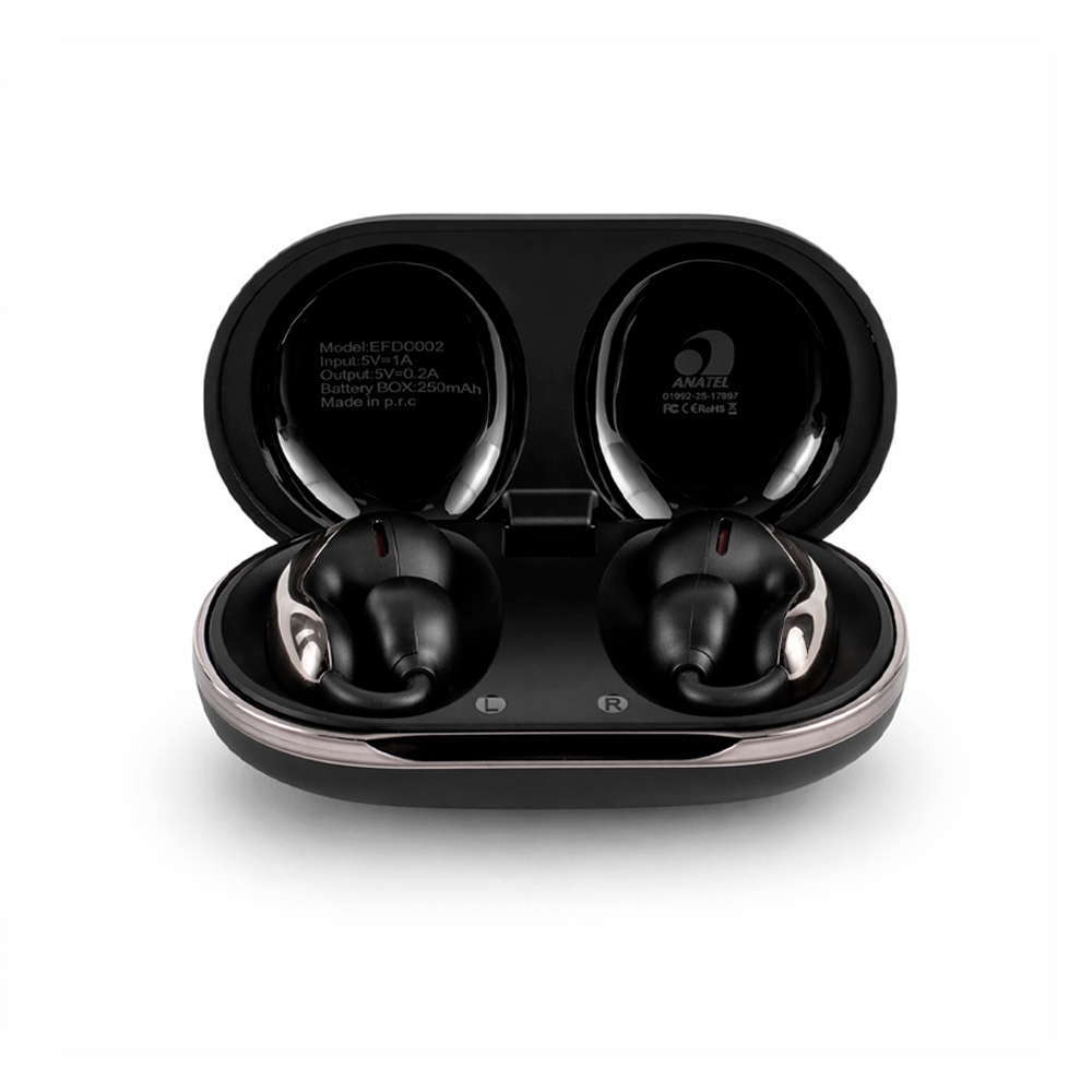 FONE DE OUVIDO BLUETOOTH COM CASE CARREGADOR - Imagem 3