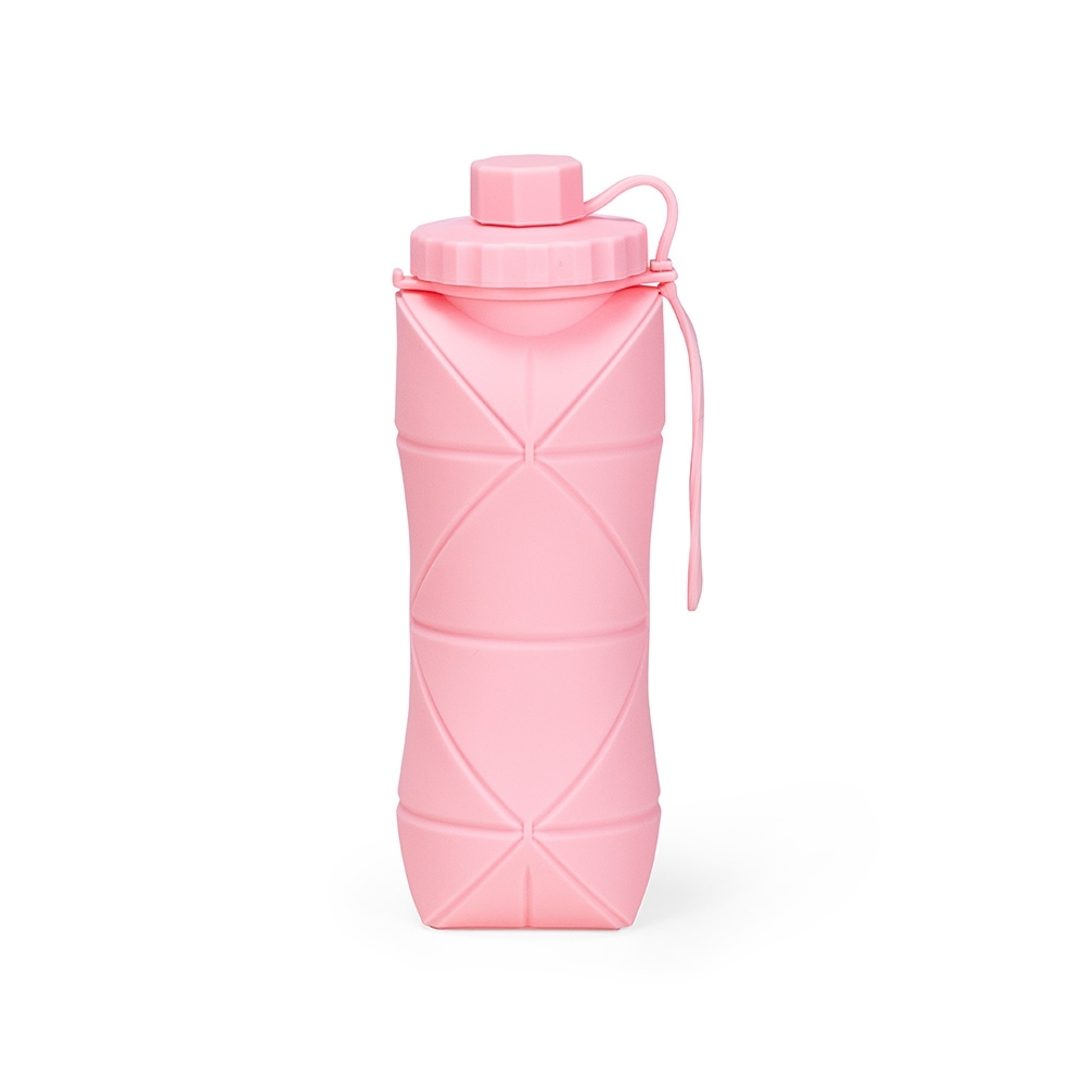 GARRAFA DOBRÁVEL SILICONE 600ML - Imagem 2