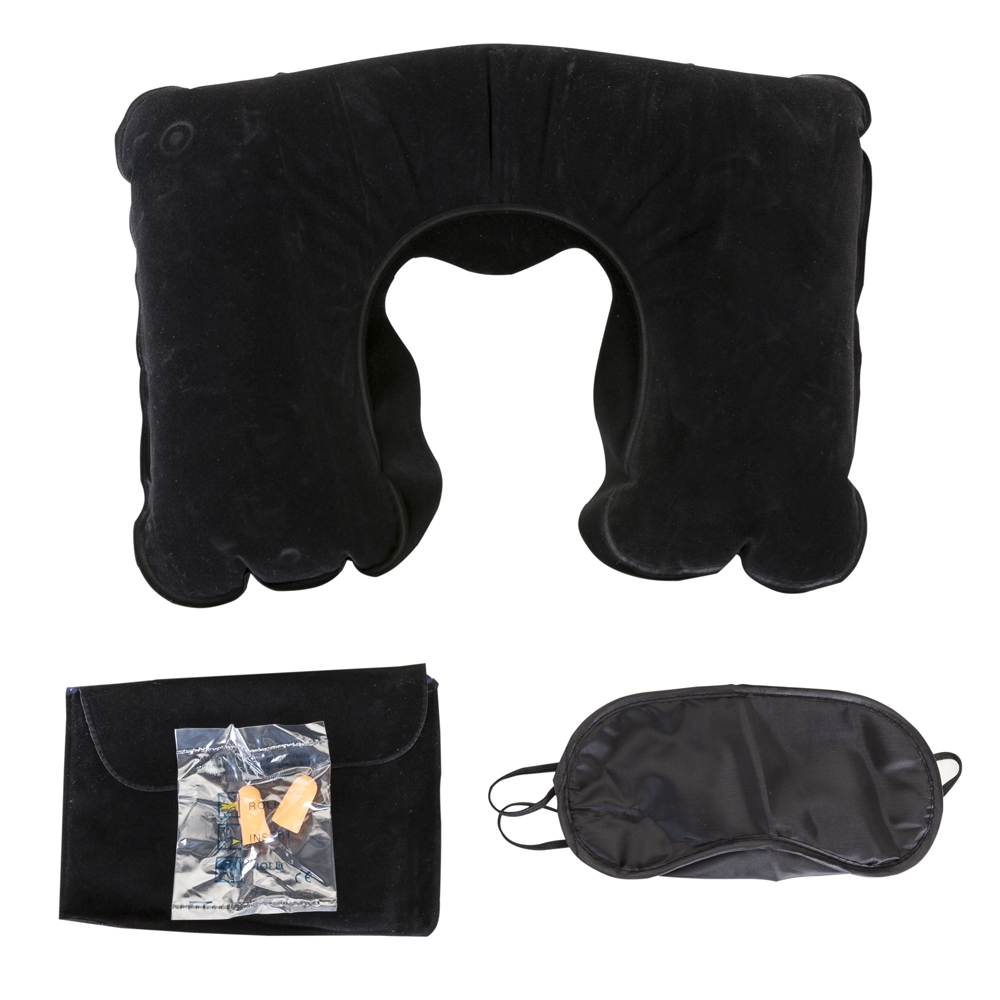 KIT TRAVESSEIRO INFLAV TAPA OLHO E PROT AURICULAR - Imagem 2