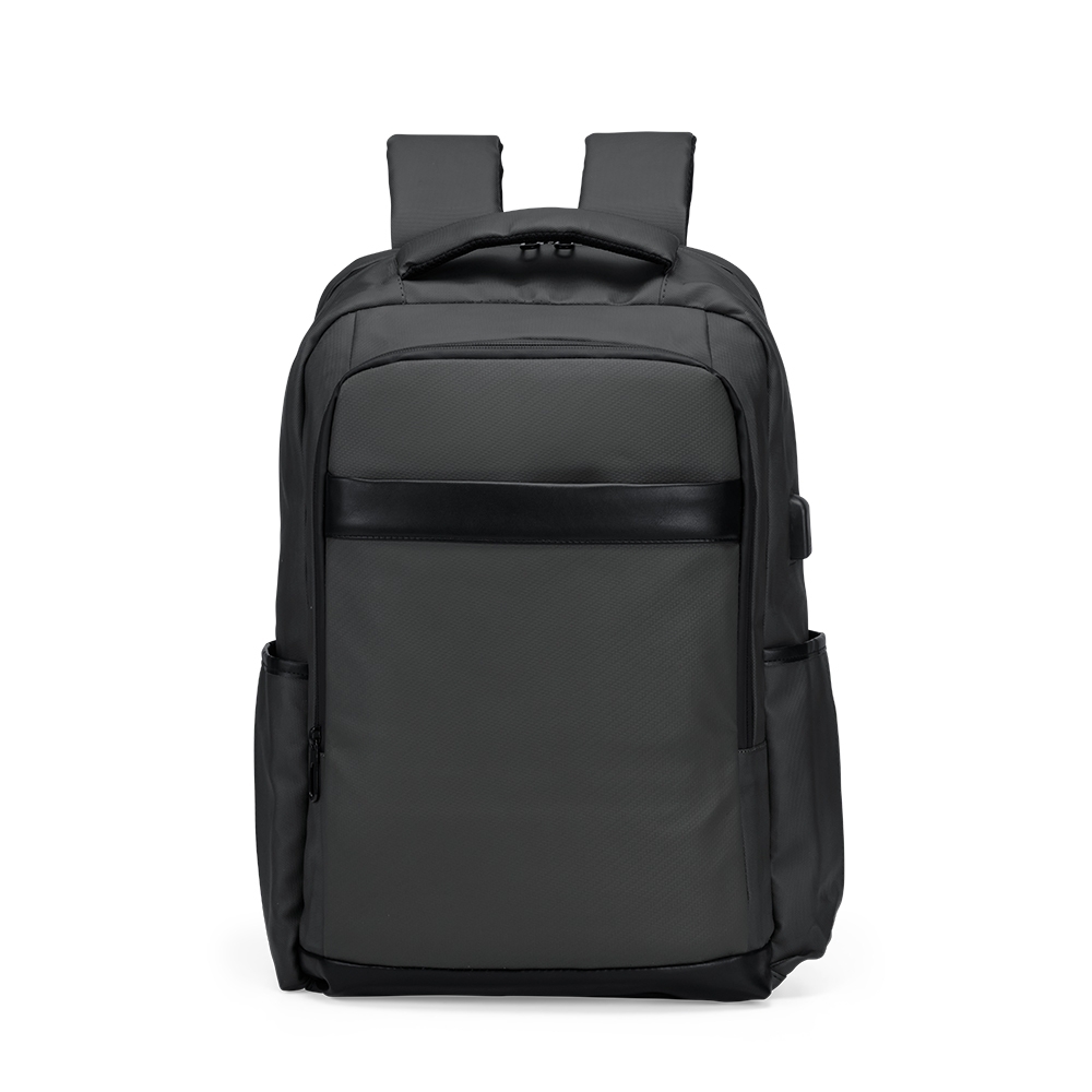 MOCHILA COURO SINTÉTICO USB 21L - Imagem 9