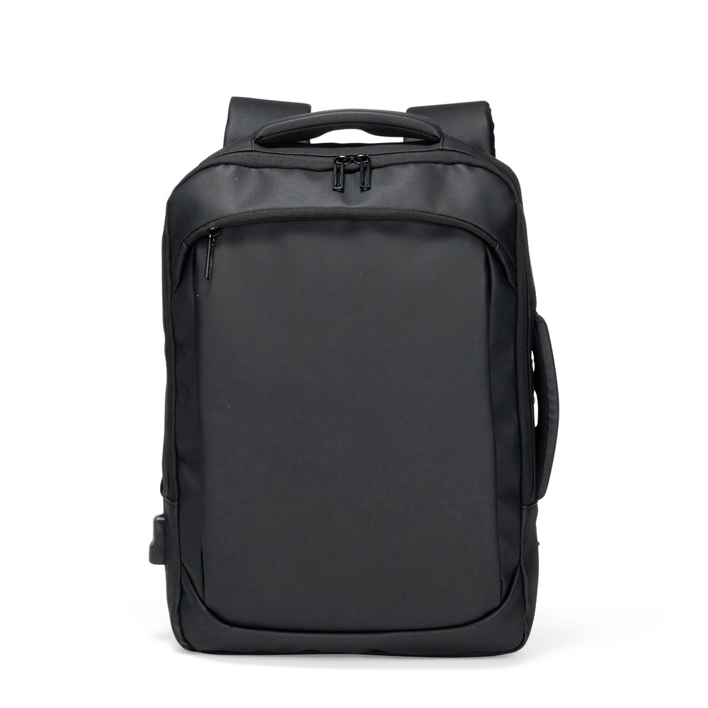 MOCHILA COURO SINTÉTICO USB 17 LITROS - Imagem 5