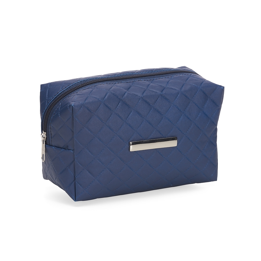 NECESSAIRE PUFF MATELASSÊ C/ DETALHE PRATA - Imagem 3