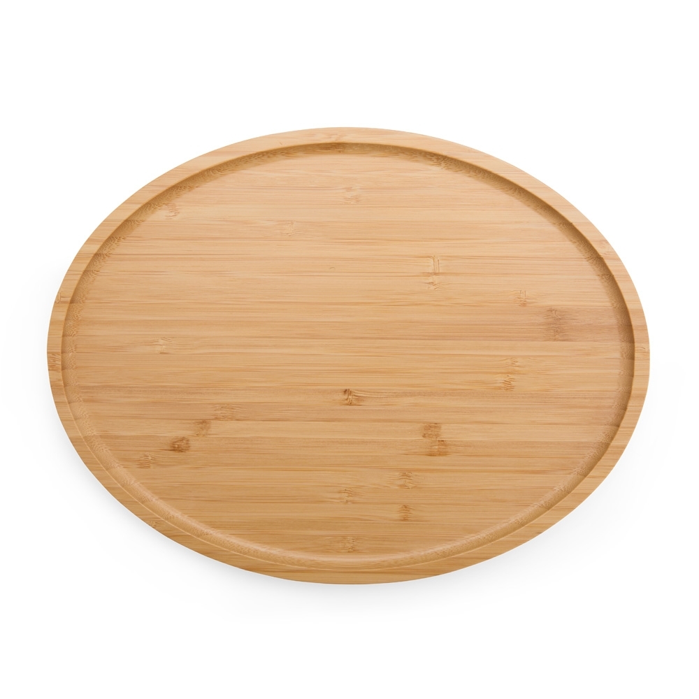 PETISQUEIRA OVAL DE BAMBU 33*25CM - Imagem 2