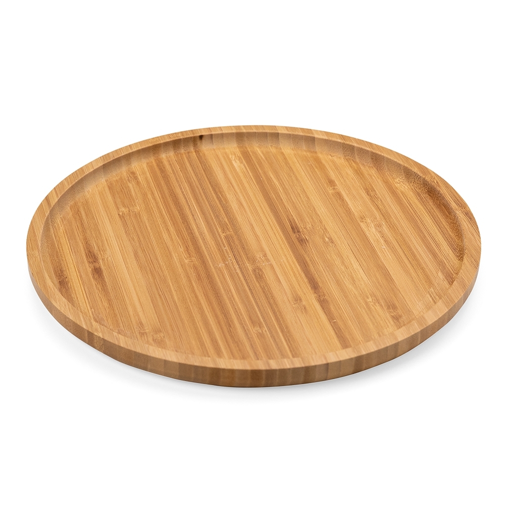 PETISQUEIRA REDONDA DE BAMBU 30*30CM - Imagem 2